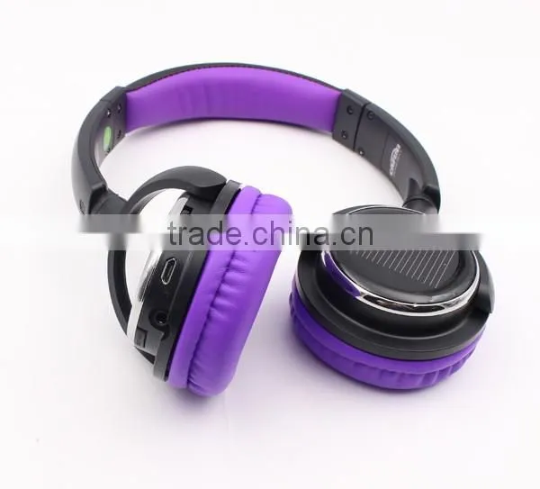Cheap Wholesale Noise Cancelling solar headphone