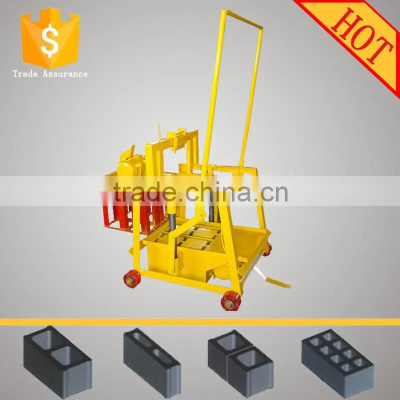 QMJ2-45 Cheap Concrete Block Making Machine Small Scale Industries Machine