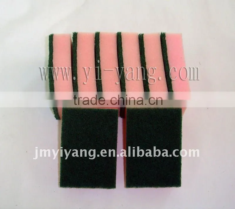 sponge scouring pad