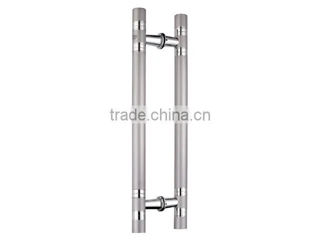 2016 Round shape Stainless steel glass door handle for EU market with factory price
