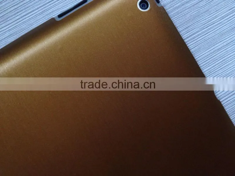 OEM image color! skin sticker case for ipad air 2 brushed aluminum