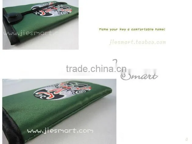 JSMART key case Chinese art design sublimation printing photo bag