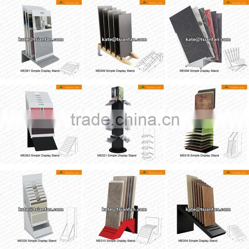ME014---Cheap wooden tile exhibition stand