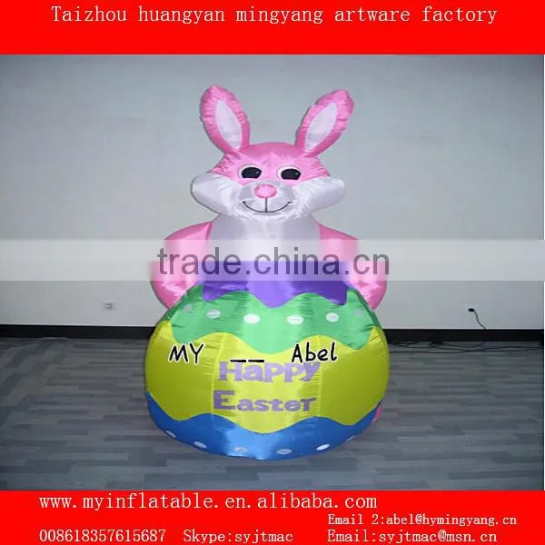 painted eggshell for easter high quality inflatables