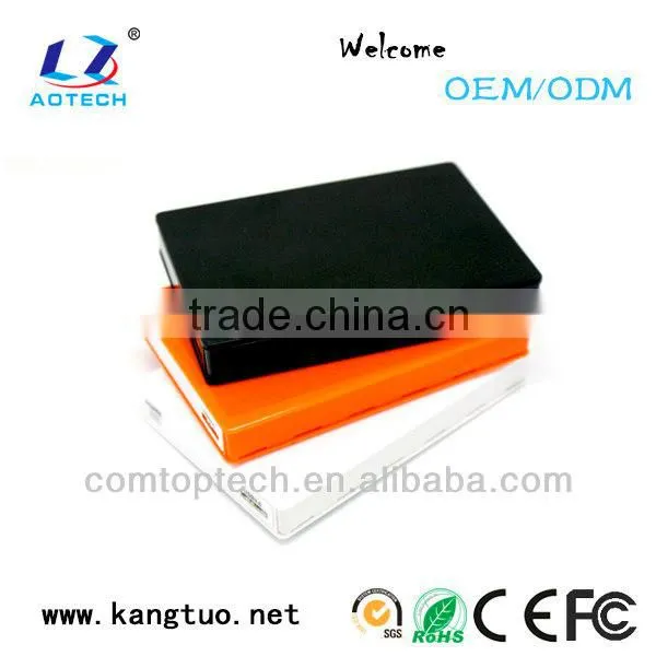 Durable 2.5 inch USB2.0/USB3.0 SATA hard drive plastic case