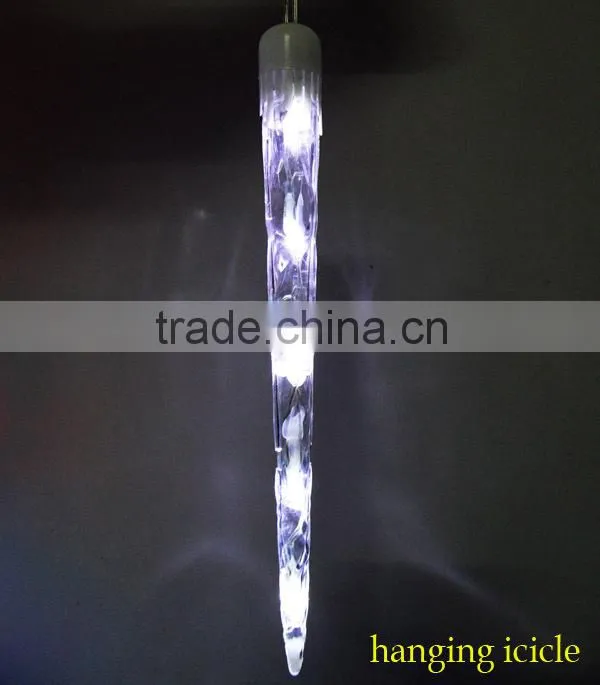 hanging led strings light with snowflake CE ROHS