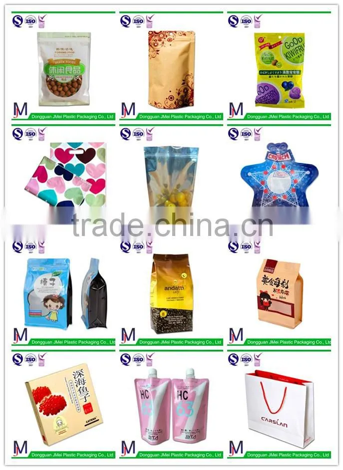 Custom-built a range of sizes (125g, 250g, 500g) coffee packaging vacuum bags valve with zippers
