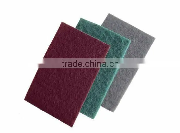 non-woven scouring pad