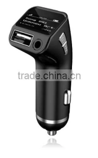 2.1A Car Charger + FM Transmitter