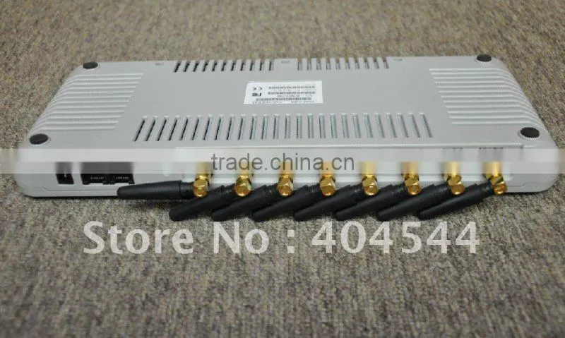 8 Channel 8 SIM Card GSM Wireless VoIP Gateway GoIP-8 with H-323&SIP for Home/Office Use (SMS Support)