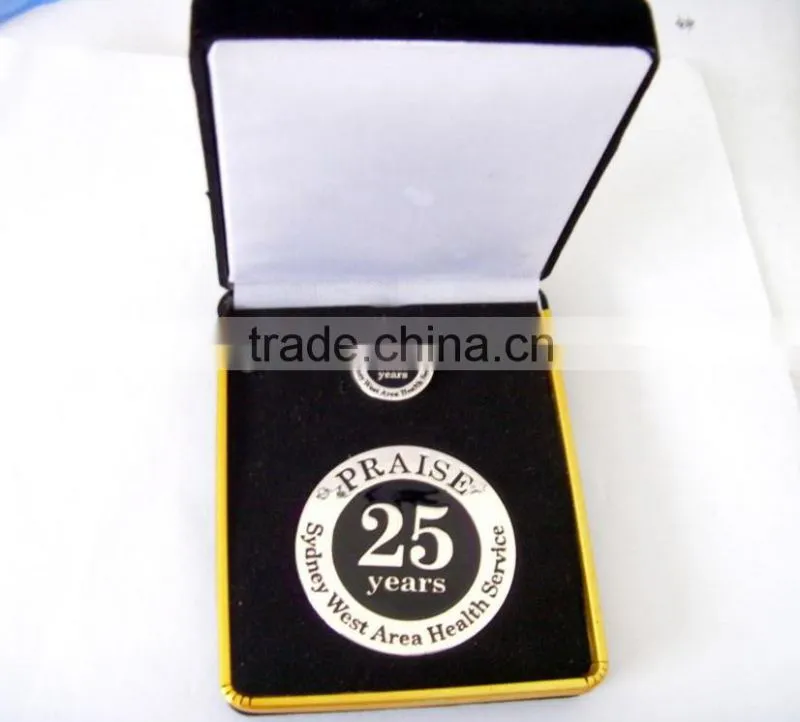 gold coin with gift box , metal coin,souvenior coin,