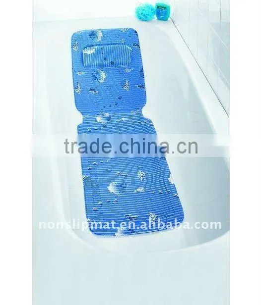 PVC anti slip bath mat