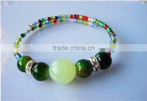 2012 Fashion bead Bracelet/color change bracelet
