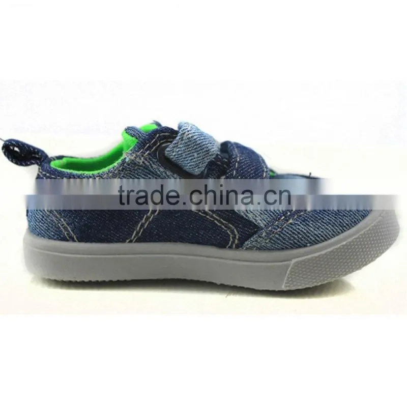 2015 fashion casual shoe cheap kid bulk canvas shoes