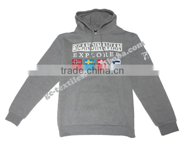 Customized Men's Printed/embroideried Fleece Hoodies/ Sweatshirts/ Hooded Sweater