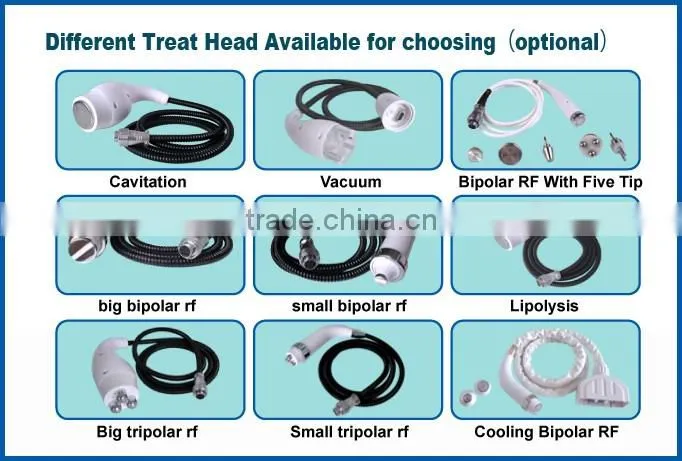 Cavitation radio frequency monopolar, bipolar, tripola beauty equpiment Free shipping !!