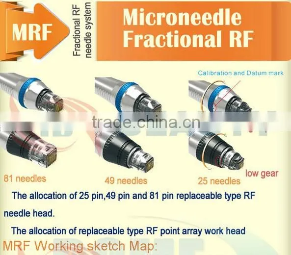 Hot selling !!! scarlet microneedle rf