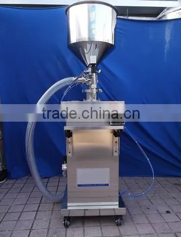 Semi automatic paste filling machine/thick paste filling machine/paste piston filling machine(Skype:shuliy218)