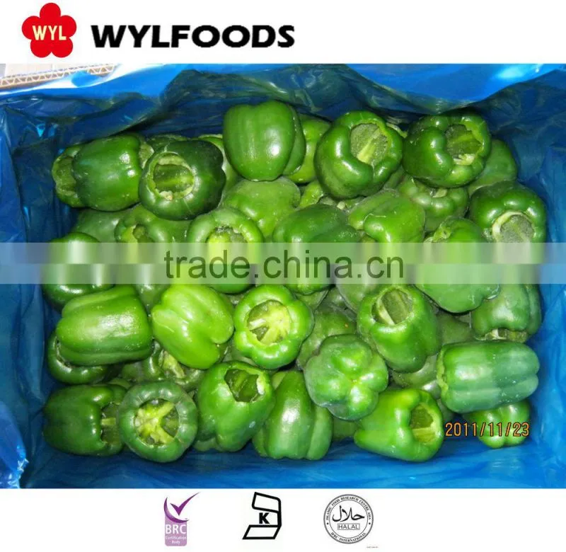 IQF chillies green