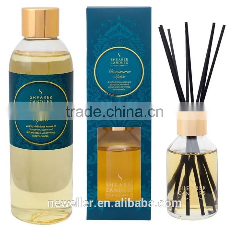 Wedding Party eco-friendly home romance reed diffuser in glass holder