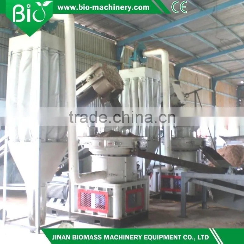 Business use wood pellet mill