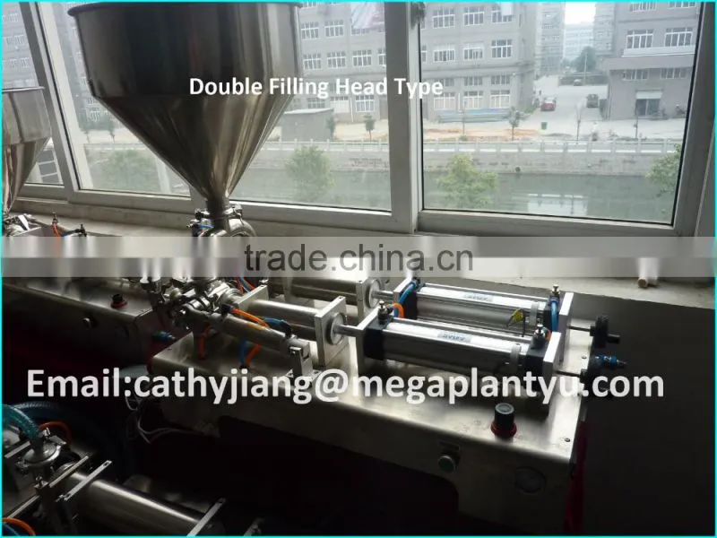 Manual Type Small water juice bottle jam filling machine
