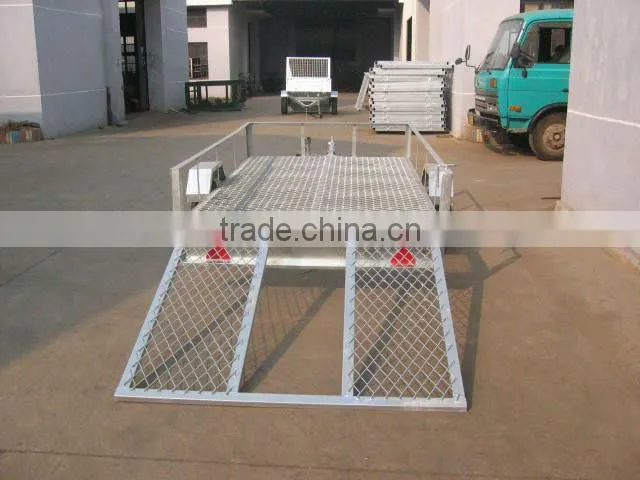 2015 ATV trailer mesh floor atv tow behind trailer