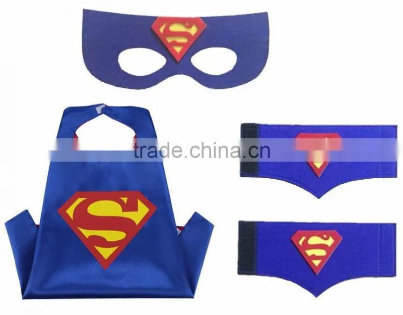 superhero cape and mask costumes