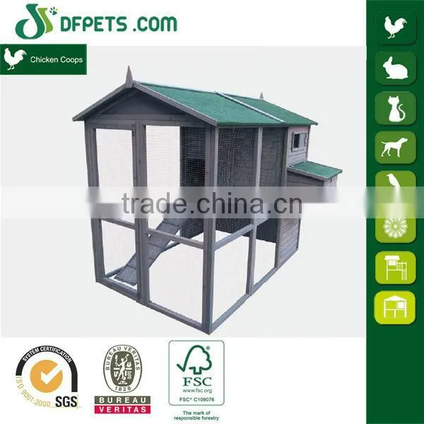 Outdoor Industrial Wooden Chicken Coop For Laying Hens