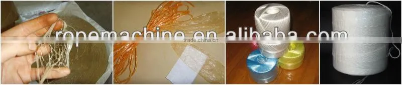 PP raffia extruding machine Mobile:0086 15163879588 emai:alice@ropeking.com