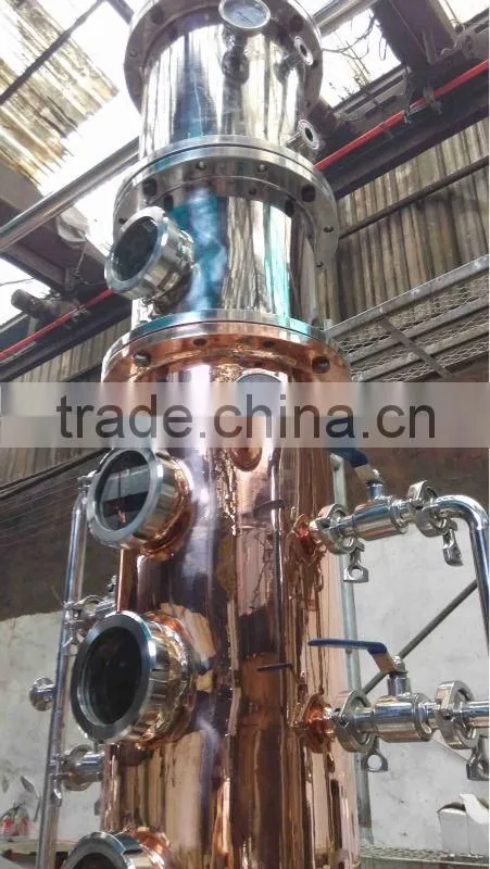 alcohol coppers vodka alcohol distillation equipment