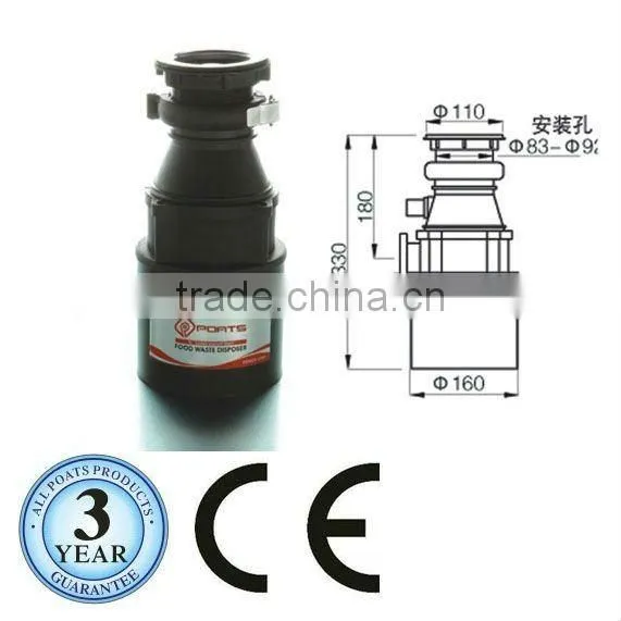 PC-001 food waste disposer