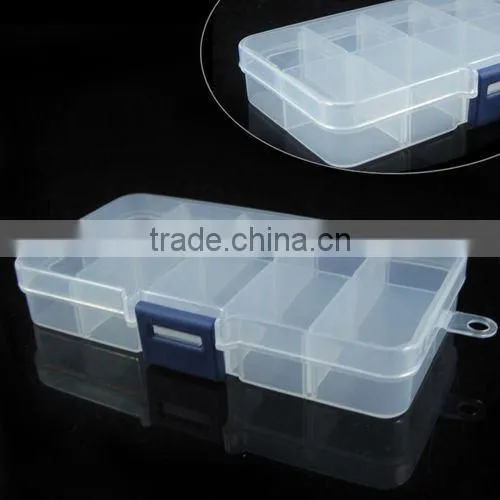 10case Plastic box,Jewelry box,Bead Case,Pill case,Sundries box