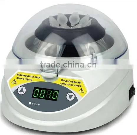 Single speed Mini laboratory centrifuge