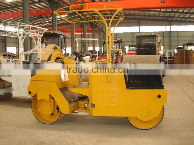 3 Ton Small Road Roller Lutong Double Drum Vibratory Roller LTC3B