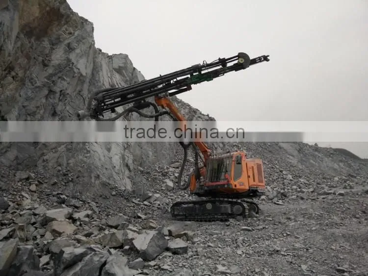 KAISHAN KL511 the most advanced crawler mounted full hydraulic surface drilling rig