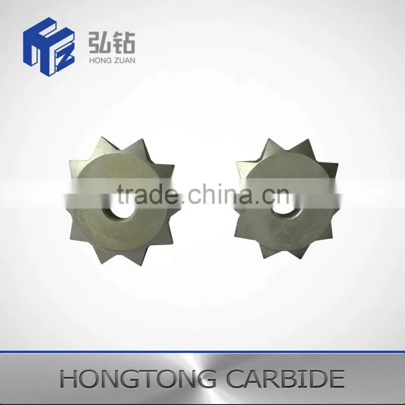 Non standard Tungsten Carbide saw roller for crush stores