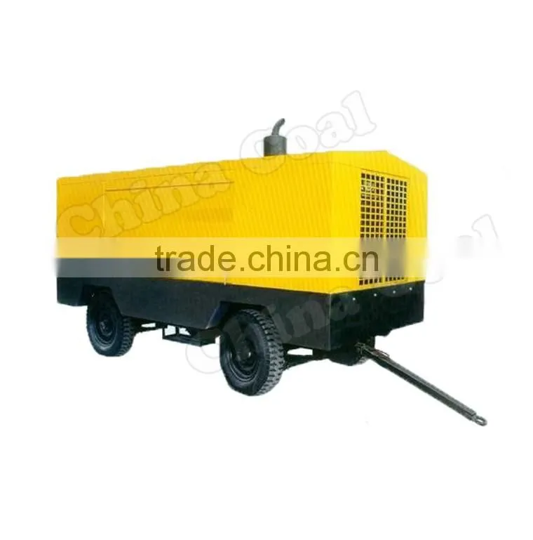 Mining Use Diesel Mobile Air Compressor With Best Price For Jack Hammer