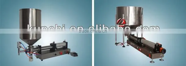 high efficiency paste and liquid Filling machine piston made of PTFE material