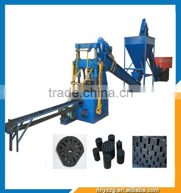 Yuxaing machinery hot selling for coconut shell charcoal briquette machine