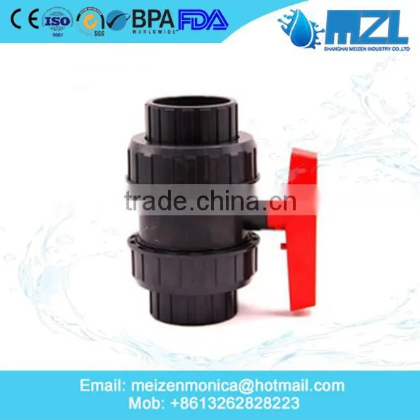 GOOD PRICE&QUALITY PVC PIPE FITTINGS PLASTIC CHECK VALVE