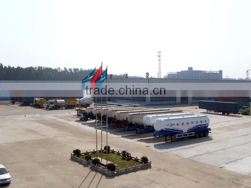 SINOTRUK Side lift new dumping semi trailer / semi trailer for sale / semi-trailer dump truck