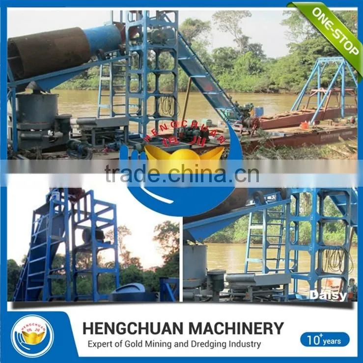 New product sand mining dredger boat With Bottom Price