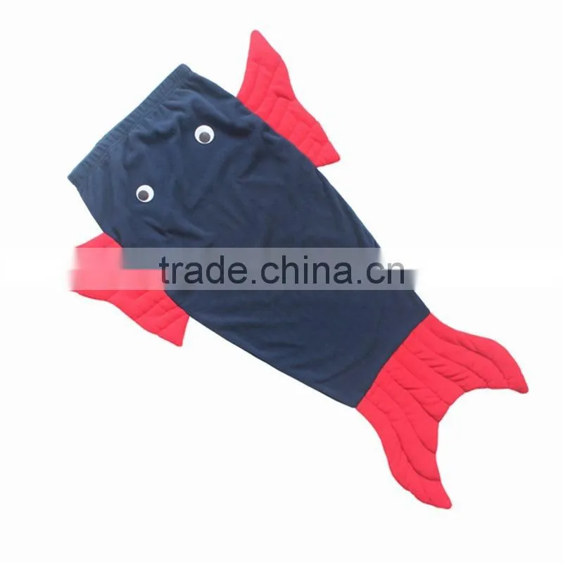 Hengwei Soft Cozy gift Manufacturer Shark Children Blanket sleeping bag