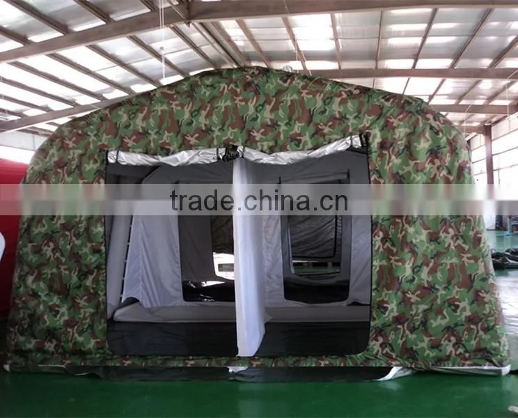Easy Setup Airtight Large Inflatable Field Hospital Medical Tent