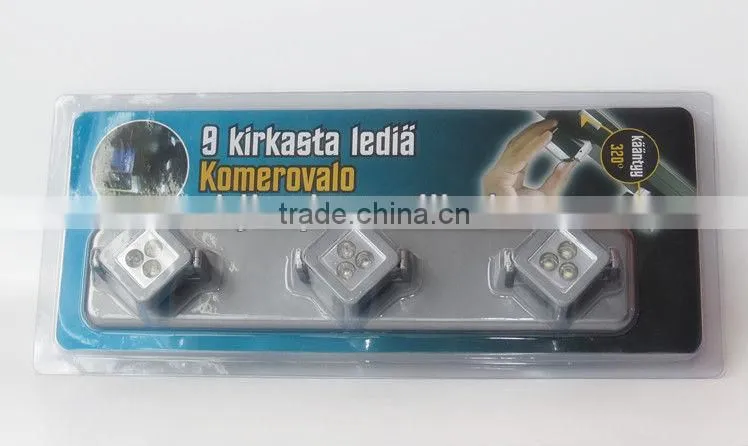 Three-head Octagon Led Cabinet Light