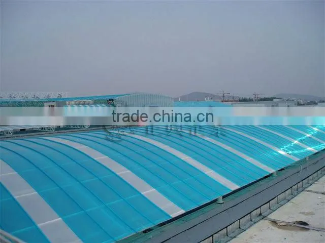 Polycarbonate Hollow Sheet with Clips 600mm/800mm/1040mm