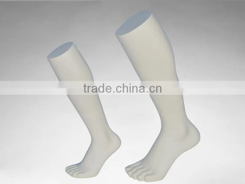 Hot sale realistic socks display foot mannequin model