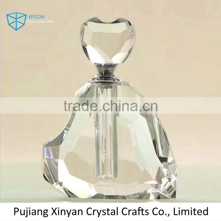 Beautiful Various Custom Made Crystal Perfume Bottle for sale