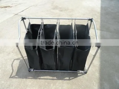 The steel laundry basket for hotel laundry bag